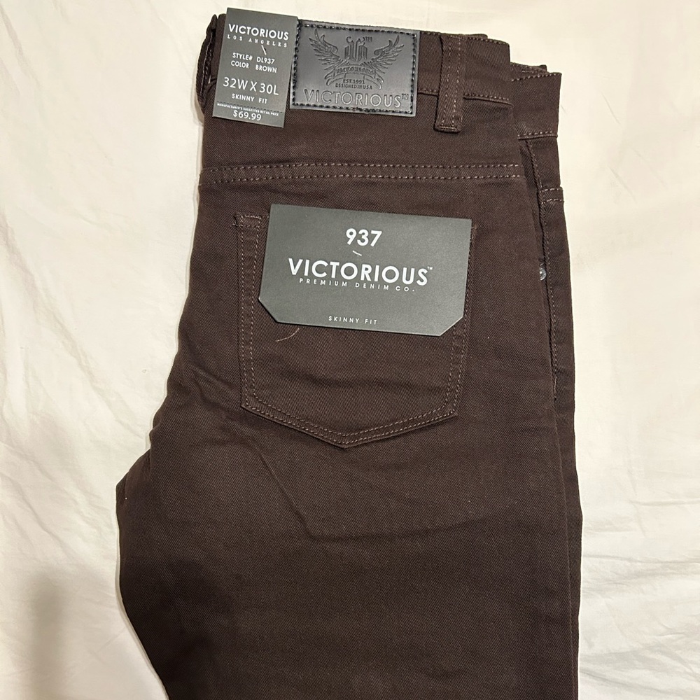 Men’s Dark Brown Jeans
